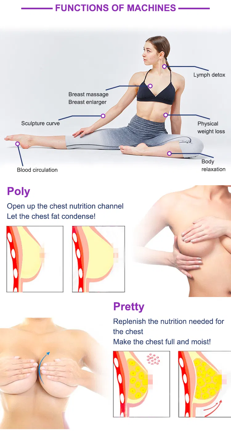 Urządzenie do powiększania piersi z podciśnieniowym podnoszeniem pośladków 1