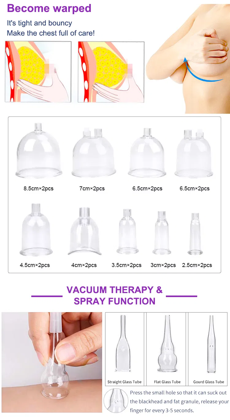 Urządzenie do powiększania piersi z podciśnieniowym podnoszeniem pośladków 2