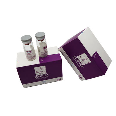 Wypełniacz do skóry przeciw starzeniu Wypełniacz do twarzy 2 fiolki X 5 ml kwasu poli- L- mlekowego 150 mg X2 fiolki Wypełniacz demalny