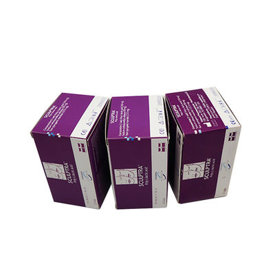 Wypełniacz do skóry przeciw starzeniu Wypełniacz do twarzy 2 fiolki X 5 ml kwasu poli- L- mlekowego 150 mg X2 fiolki Wypełniacz demalny