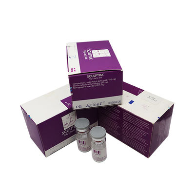 Wypełniacz do skóry przeciw starzeniu Wypełniacz do twarzy 2 fiolki X 5 ml kwasu poli- L- mlekowego 150 mg X2 fiolki Wypełniacz demalny