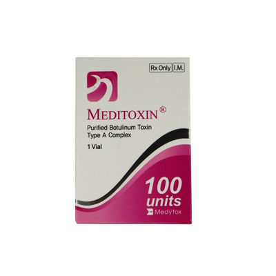 Meditoxin 200iu Botulax Nabota Botulinum Toxin Zmarszczki usuwają Btx