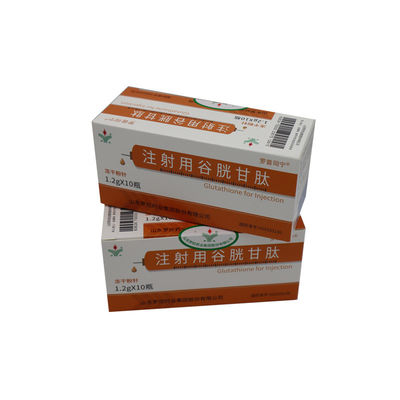 10 fiol / pudełko Proszek glutationowy z wypełniaczem do wstrzykiwań skórnych 1200 mg