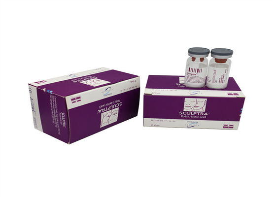 Wypełniacz do skóry przeciw starzeniu Wypełniacz do twarzy 2 fiolki X 5 ml kwasu poli- L- mlekowego 150 mg X2 fiolki Wypełniacz demalny