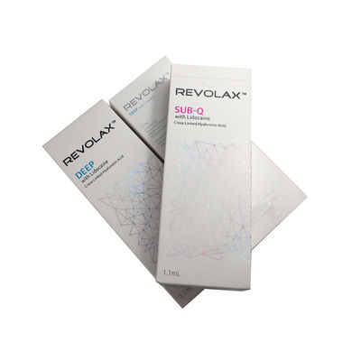 Revolax 1,1 ml kwas hialuronowy wypełniacz skórny głęboki podkładek do twarzy