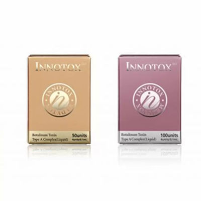 50IU 100U 150UI 200U Botox Allergan Innotox Botulax Nabota Rentox Meditoxin Hutox