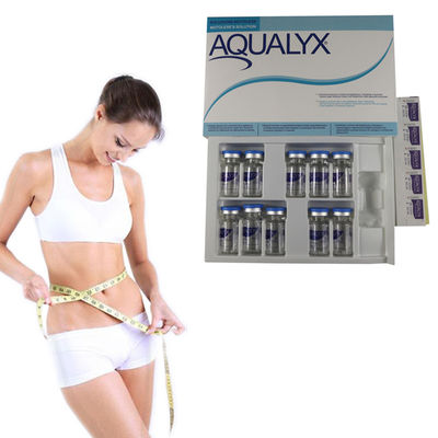 Aqualyx Solution 10 Fiolki Wstrzykiwacze rozpuszczalne w tłuszczu do odchudzania