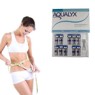 Aqualyx Solution 10 Fiolki Wstrzykiwacze rozpuszczalne w tłuszczu do odchudzania