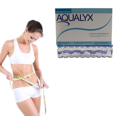 Aqualyx Solution 10 Fiolki Wstrzykiwacze rozpuszczalne w tłuszczu do odchudzania