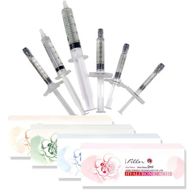 Wypełniacz skórny 1 ml 2 ml 3 ml 5 ml 10 ml 20 ml 50 ml HA Wypełniacz kwasu hialuronowego Wstrzykiwacz zmarszczki