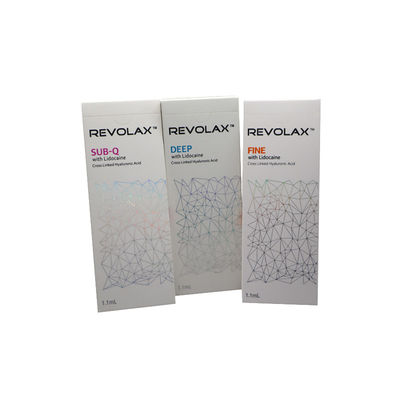 Revolax Fine Deep Sub-Q Usieciowany Kwas Hialuronowy Wypełniacz Skórny Iniekcja 24 mg/ml