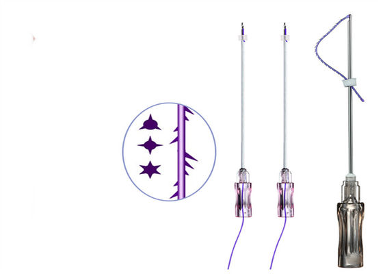 Absorpcyjny kolagen Pdo Filler Cog 6D W Cannula Lifting Thread