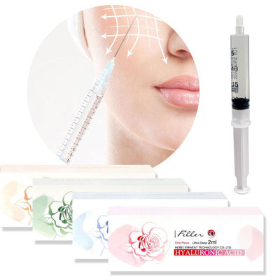 Wypełniacz skórny 1 ml 2 ml 3 ml 5 ml 10 ml 20 ml 50 ml HA Wypełniacz kwasu hialuronowego Wstrzykiwacz zmarszczki