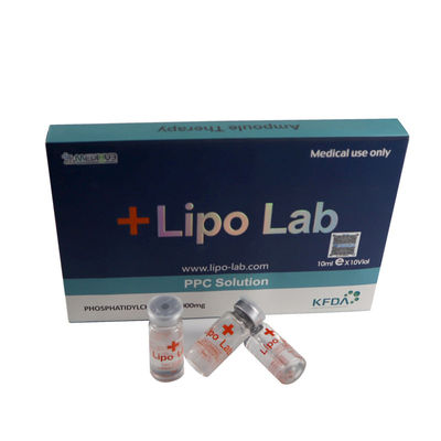 Rozpuszczalnik tłuszczu Lipolab PPC Lipolizy do wstrzykiwań Brzuch 10*8 ml