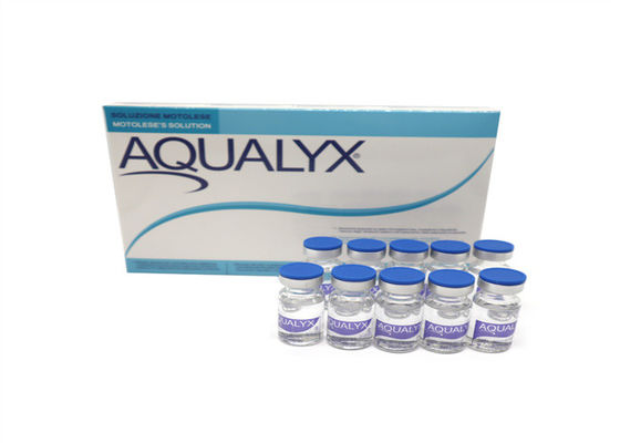 Aqualyx Body Slimming Solution Zastrzyki Rozpuszczające Tłuszcz 8 ml Do Szybkiego Spalania Tłuszczu