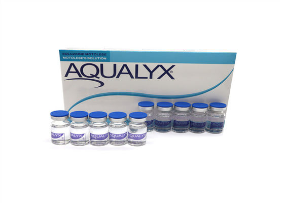 Aqualyx Body Slimming Solution Zastrzyki Rozpuszczające Tłuszcz 8 ml Do Szybkiego Spalania Tłuszczu