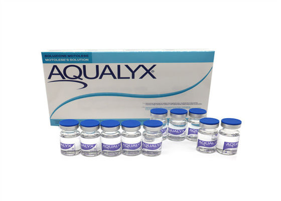 Aqualyx Body Slimming Solution Zastrzyki Rozpuszczające Tłuszcz 8 ml Do Szybkiego Spalania Tłuszczu