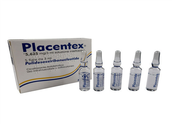 Placentex Pdrn 3 ml Wstrzykiwacz wypełniacz skórny Odmładzanie skóry Placenta Mezoterapia Placentex