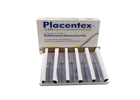 Placentex Pdrn 3 ml Wstrzykiwacz wypełniacz skórny Odmładzanie skóry Placenta Mezoterapia Placentex