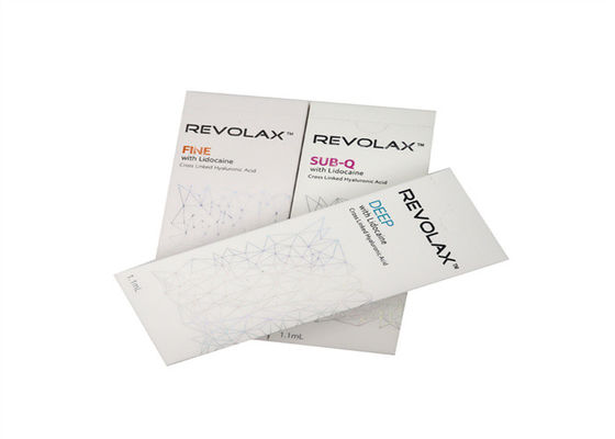 Revolax Cienkie, głębokie pod- q wypełniacz kwasu hialuronowego 1,1 ml Revolax