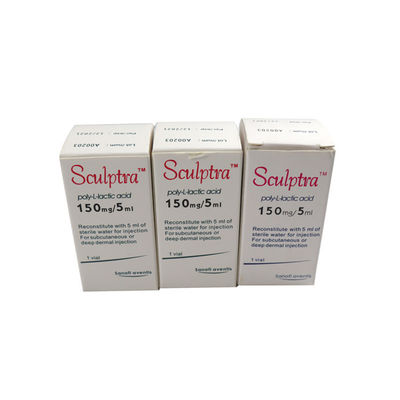 150 mg proszku PLLA poli- l- kwasu mlekowego 5 ml wypełniacza demalnego