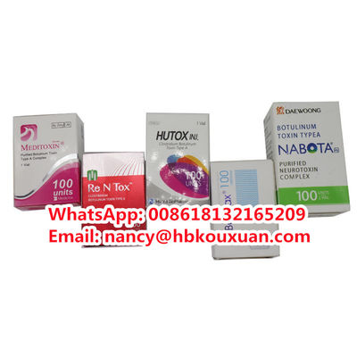 Oryginalny Botox 100iu 200iu Botuliny Toksyny Botulax Nobota Meditoksyny