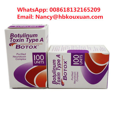 Oryginalny Botox 100iu 200iu Botuliny Toksyny Botulax Nobota Meditoksyny