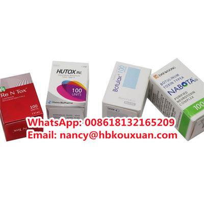 Oryginalny Botox 50u 100iu 200iu Toksyna botulinowa typu A Botulax Nobota Meditoxin