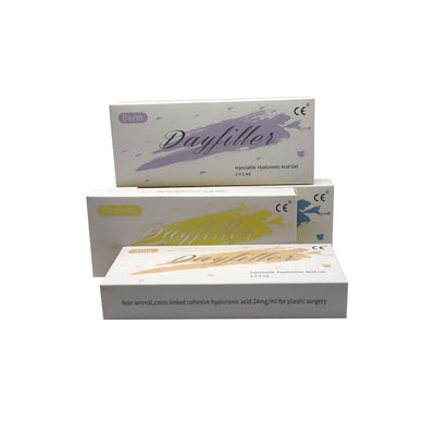 Kwas hialuronowy, wypełniacz skórny, hyaluronian sodu 1 ml 2 ml 5 ml