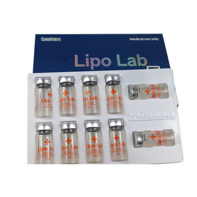 Rozpuszczalnik tłuszczu Lipolab PPC Lipolizy do wstrzykiwań Brzuch 10 FIOL*8 ml