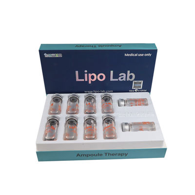 Lipo Lab Ppcs Rozpuszcza Cellulit Utrata Tłuszczu Rozpuszczający Wstrzyknięcie odchudzające Lipo Lab 8ml X 10vail