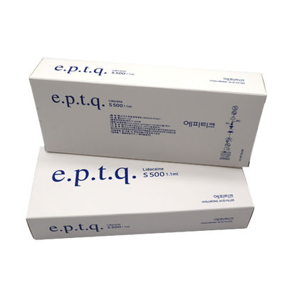 Eptq 2 X 1 ml Filler skórny z kwasem hialuronowym do twarzy
