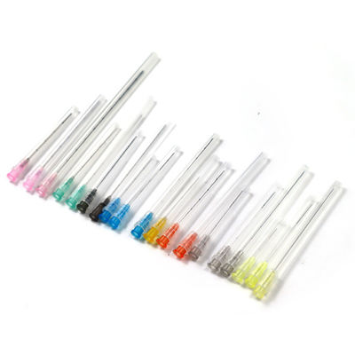 Wstrzykiwacz wypełniacz jednorazowy 304 ze stali nierdzewnej Bunt Cannula wszystkie rozmiary 18g-30g Bunt Needle