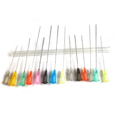 23G 27g 25g 50mm 70mm Gąbka igła Microcannula Dermal Filler Cannula