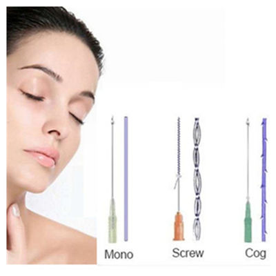 Gwint Ultra Face V Lift Pdo Napinanie skóry Pdo Pcl Plla Cog Mono Gwinty śrubowe Lift Face Pdo Thread