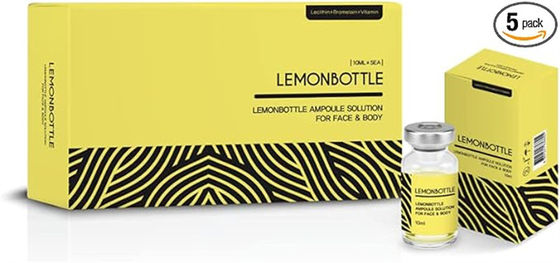 Lemon Bottle 10ml*5 Rozpuszcza nadmiar tłuszczu i zmniejsza wagę Lipolab Kabelline