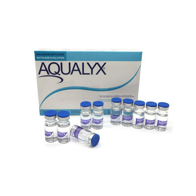 Wstrzykiwacz Aqualyx Skuteczne wstrzykiwacze rozpuszczalne tłuszcze do odchudzania 8Ml X 10 vail Aqualyx
