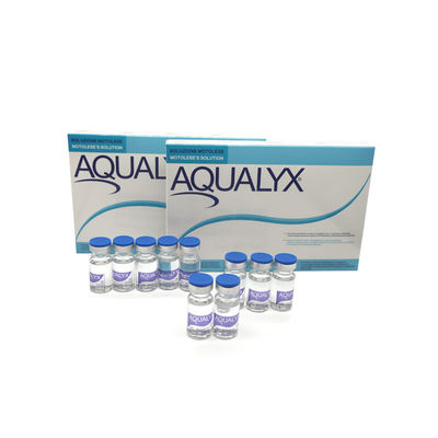 Wstrzykiwacz Aqualyx Skuteczne wstrzykiwacze rozpuszczalne tłuszcze do odchudzania 8Ml X 10 vail Aqualyx