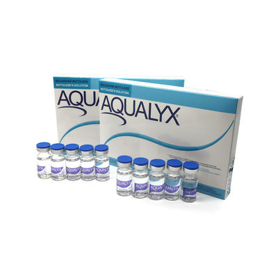 Wstrzykiwacz Aqualyx Skuteczne wstrzykiwacze rozpuszczalne tłuszcze do odchudzania 8Ml X 10 vail Aqualyx