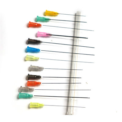 Wstrzykiwacz wypełniacz jednorazowy 304 ze stali nierdzewnej Bunt Cannula wszystkie rozmiary 18g-30g Bunt Needle