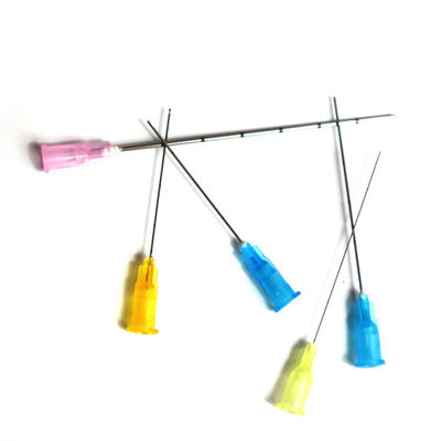 Wstrzykiwacz wypełniacz jednorazowy 304 ze stali nierdzewnej Bunt Cannula wszystkie rozmiary 18g-30g Bunt Needle