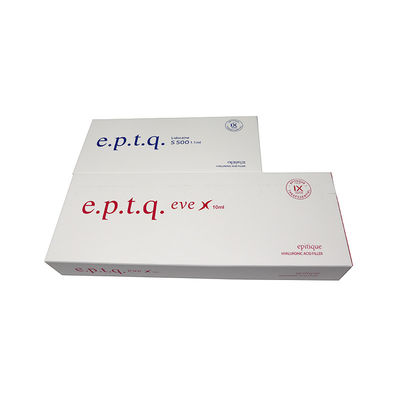 E. P. T. Q Korea Filler do twarzy Eptq S100 S300 S500 Wstrzyknięcie kwasu hialuronowego