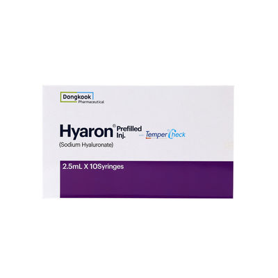Hyaluronian sodu 25 mg/ 2,5 ml Hyaron Wstrzyknięcie Injekcja Odmładzająca skórę