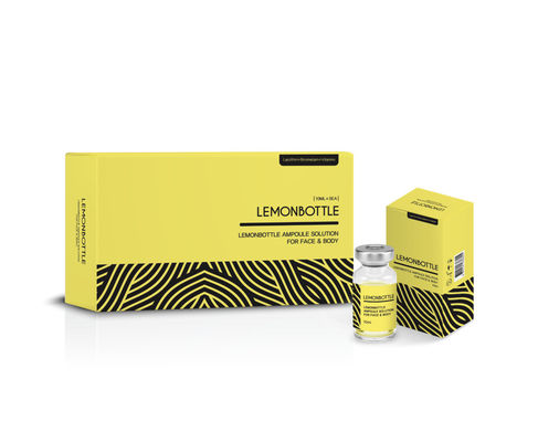 LEMONBOTTLE Lipoliza W celu Rozpuszczenia Tłuszczu 1 X 10 ml Fiolka Jednorazowe leczenie