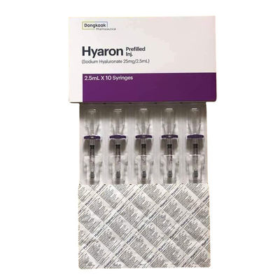 HYARON Skin Booster Glow KIT - 10 strzykawek X 2,5 ml wypełniacza kwasu hialuronowego