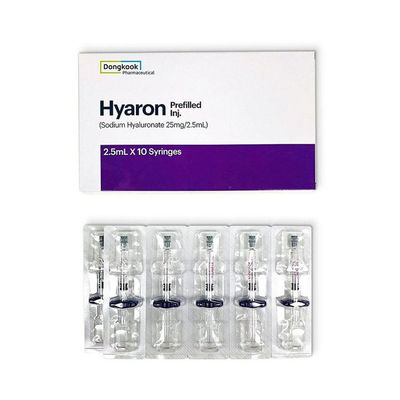 HYARON Skin Booster Glow KIT - 10 strzykawek X 2,5 ml wypełniacza kwasu hialuronowego