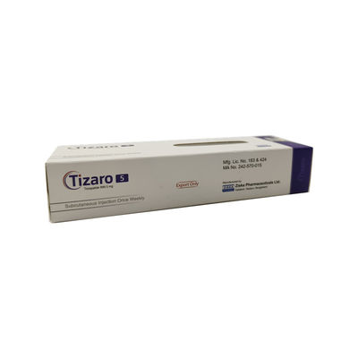 Tizaro Tirzepatide 5 mg 7, 5 mg 0, 5 ml do wstrzykiwacza podskórnego