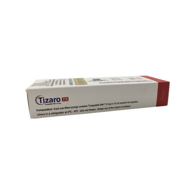 Tizaro Tirzepatide 5 mg 7, 5 mg 0, 5 ml do wstrzykiwacza podskórnego