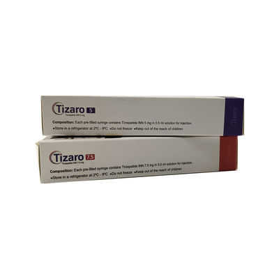 Tizaro Tirzepatide 5 mg 7, 5 mg 0, 5 ml do wstrzykiwacza podskórnego