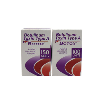 Wstrzyknięcie toksyny botulinowej Botox 100iu 150iu 6 miesięcy